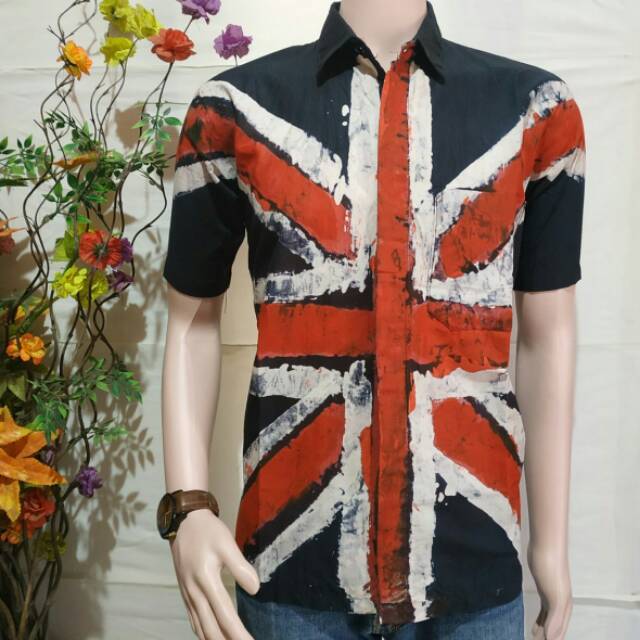 

Hem handmade motif inggris