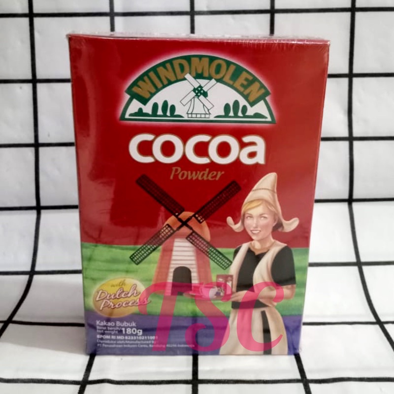 

Windmolen Cocoa Powder 90gr / 180gr / Cokelat Bubuk Cokelat / Chocolate Powder