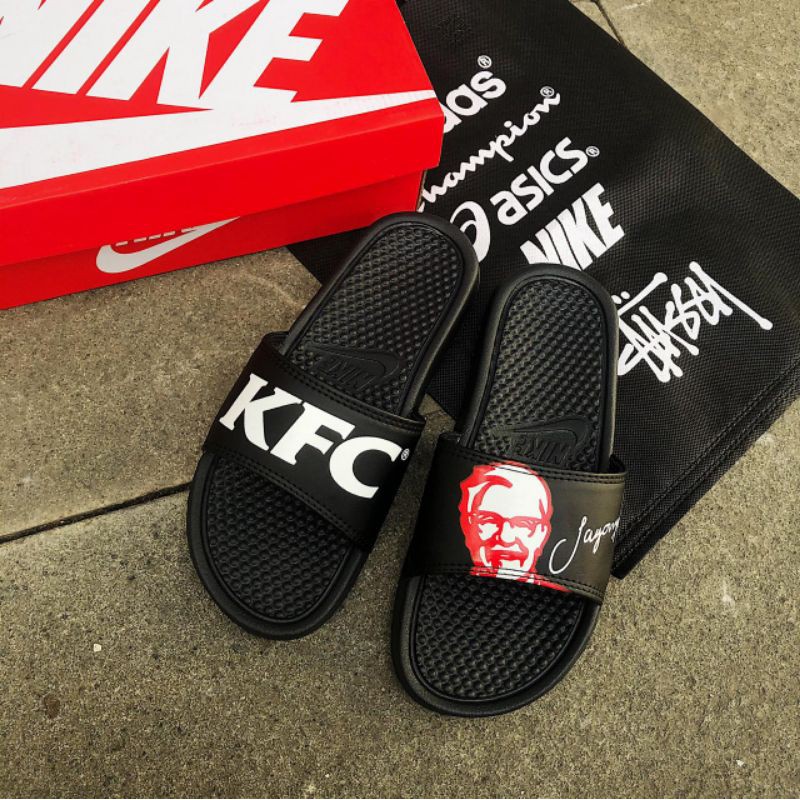 Jual NIKE BENASSI X KFC \u0026 MCDONALDS 
