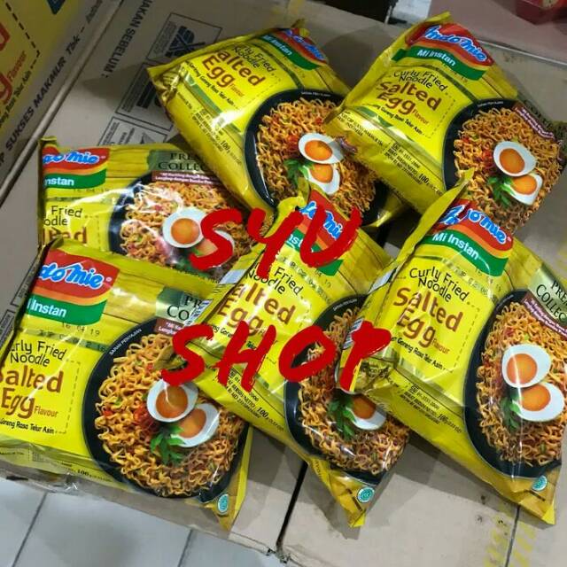 Indomie salted egg telur asin isi 20BKS