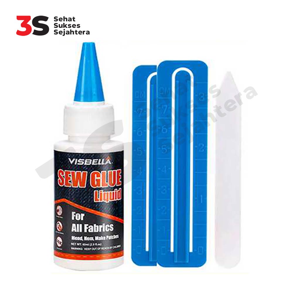 

JFactory Cairan Liquid Lem Perekat Khusus Kain Kulit Sew Glue