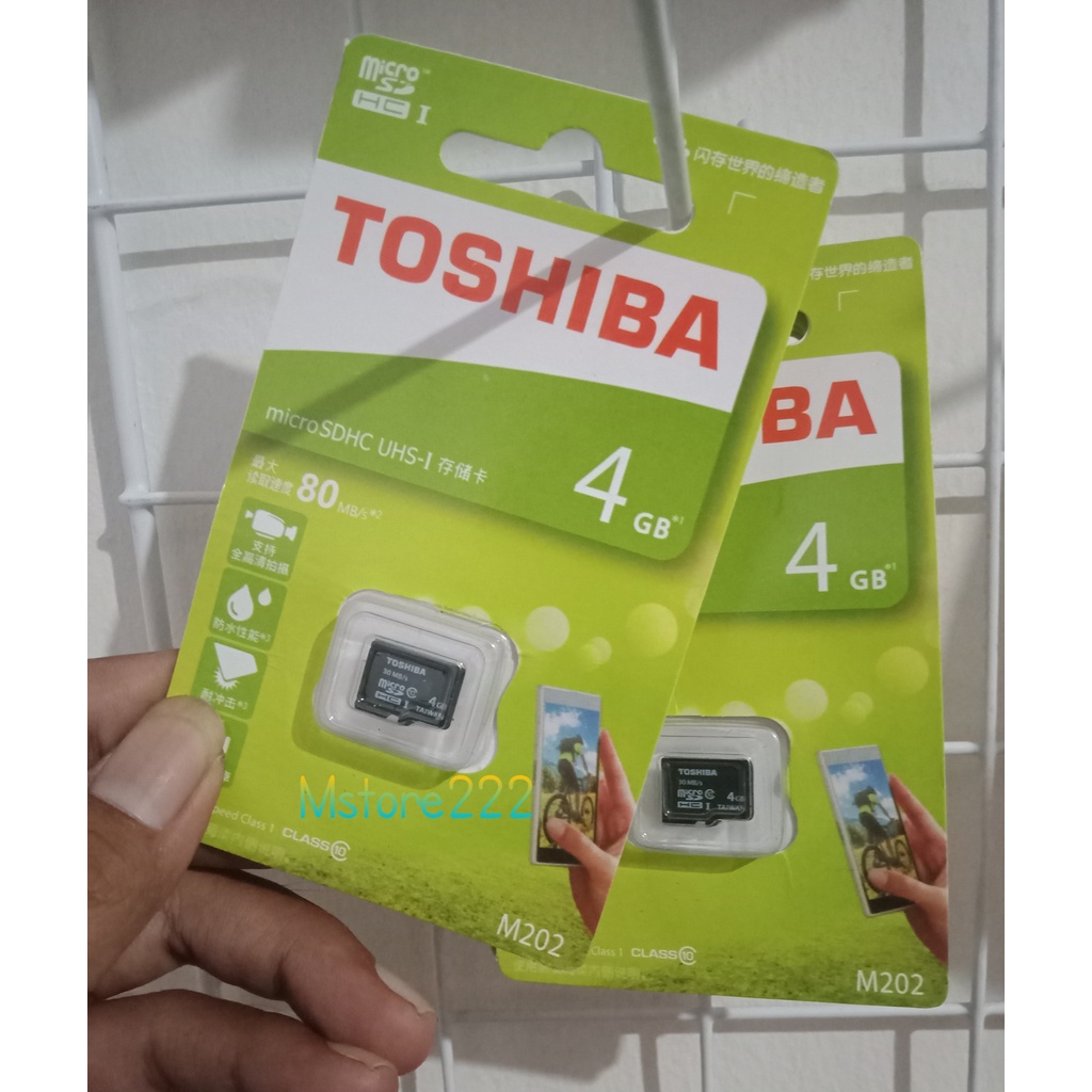 Memory Toshiba 4GB / Memory Card 4GB / Micro SD / MMC Toshiba HP