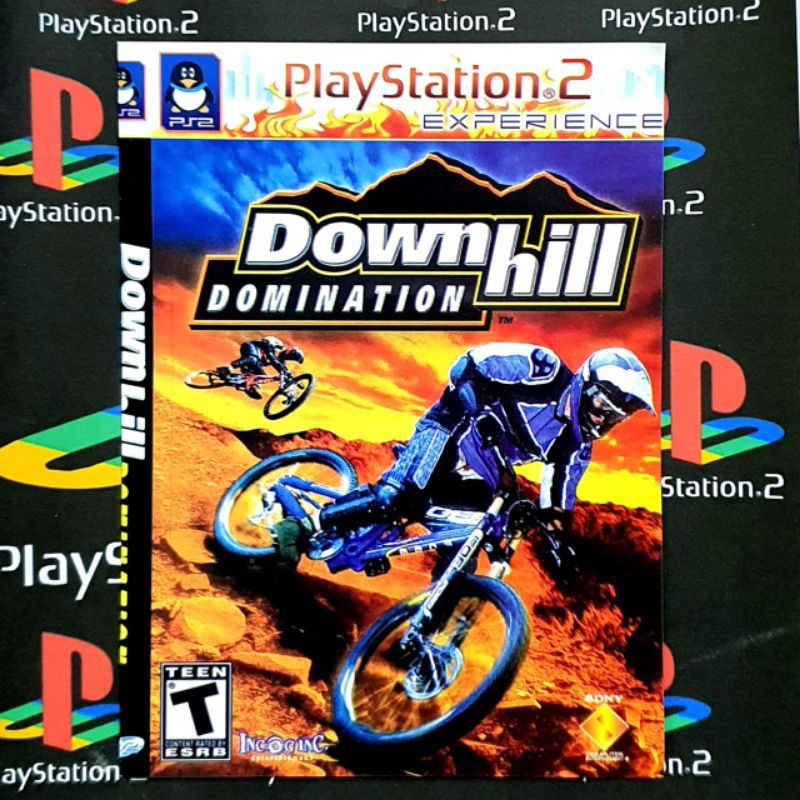 Kaset Game Ps 2 Downhill Domination Terlaris -Kaset Video Game Ps 2 Balap Sepeda Gunung