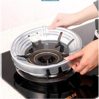 &lt; M.A &gt; Tatakan Kompor Stainless Gas / Alas Tatakan Cover Kompor Anti Angin Dan Slip