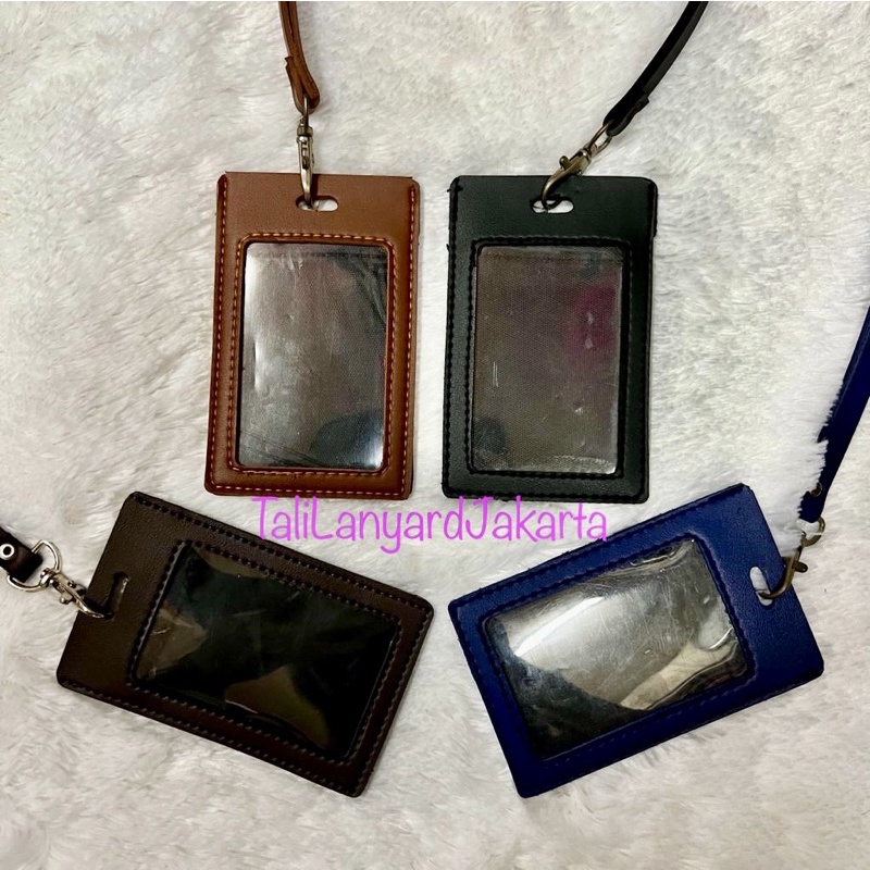 

Tempat ID CARD Kulit Sintetis SET Tali Kulit Sintetis Model Jahit / Set Holder Kulit Sintetis Model Jahit Untuk Kartu Uk 6x9