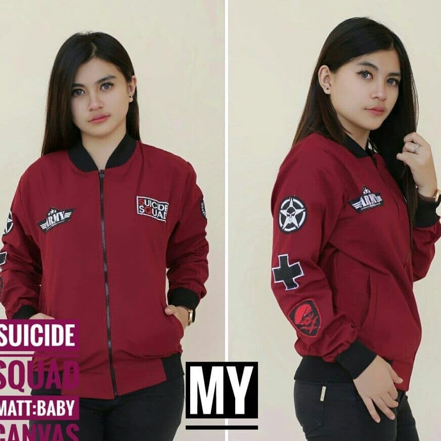 MVP - Suicide Squad Bomber - Jaket Bomber Wanita