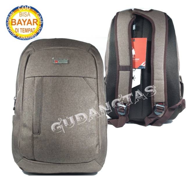Tas ransel POLO CLASSIC tas ransel laptop backpack 1101021