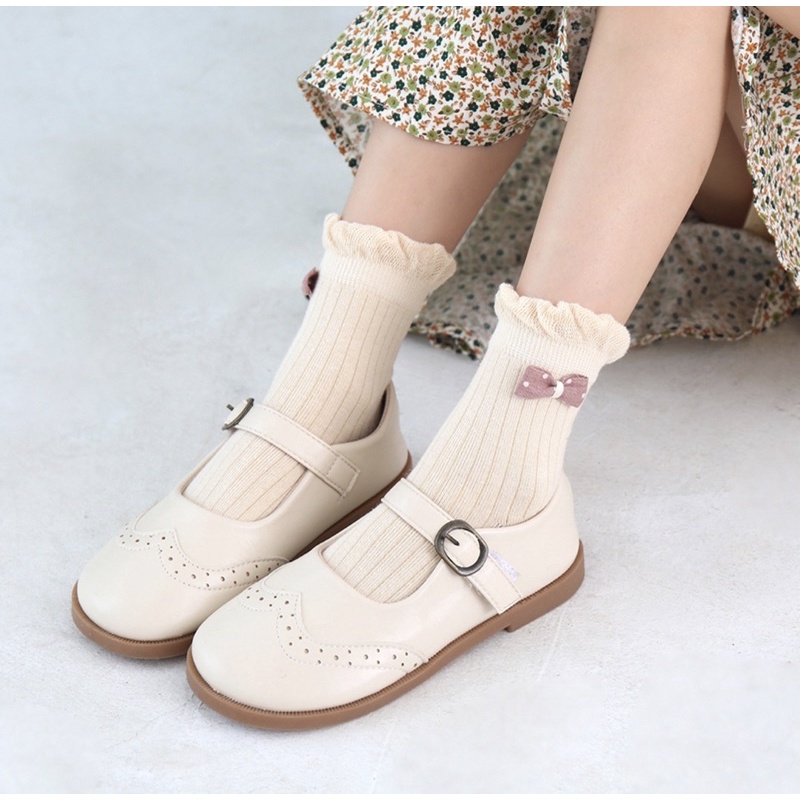 Kaos Kaki Anak Perempuran Anak Cewek Pita DOT / Kids Girl Socks