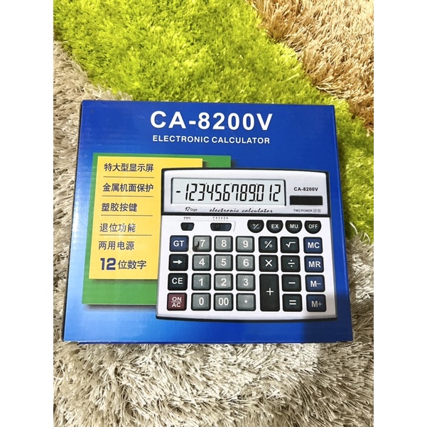 

Kalkulator CA-8200V 12 digit, ukuran besar & murah!