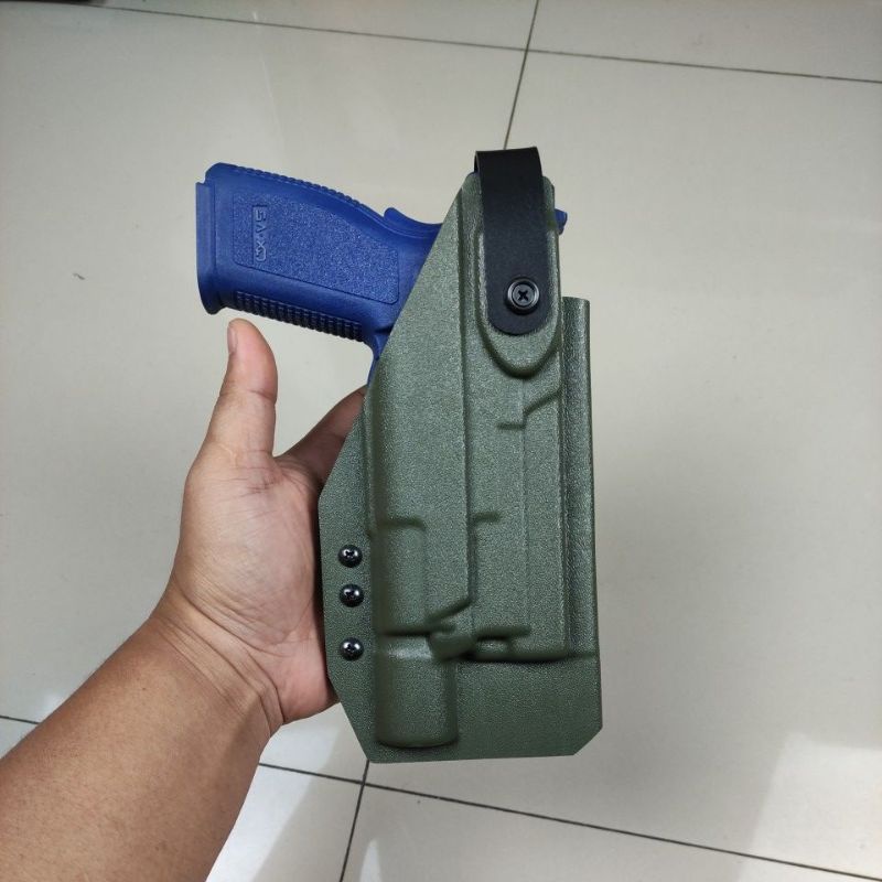 holster hs 9 level 2 with senter x300 ultra
