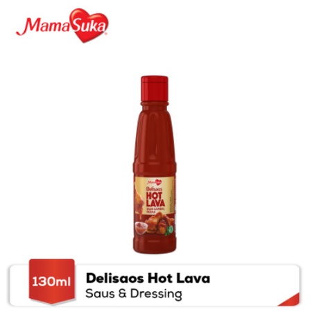 

Delisaos Hot Lava MamaSuka 130ml/ Saos Pedas/ Hot Lava/ Delisaos