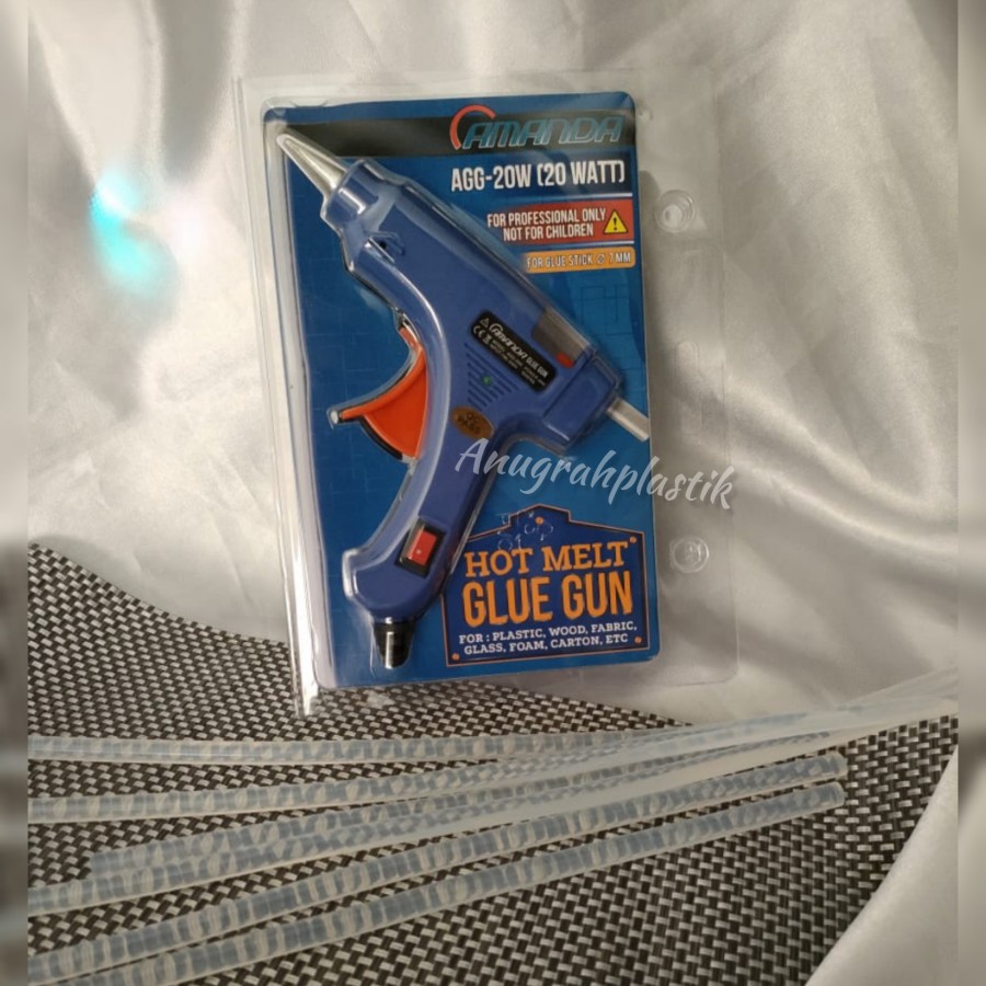 

Alat Lem tembak 20 W / HOT MELT GLUE GUN