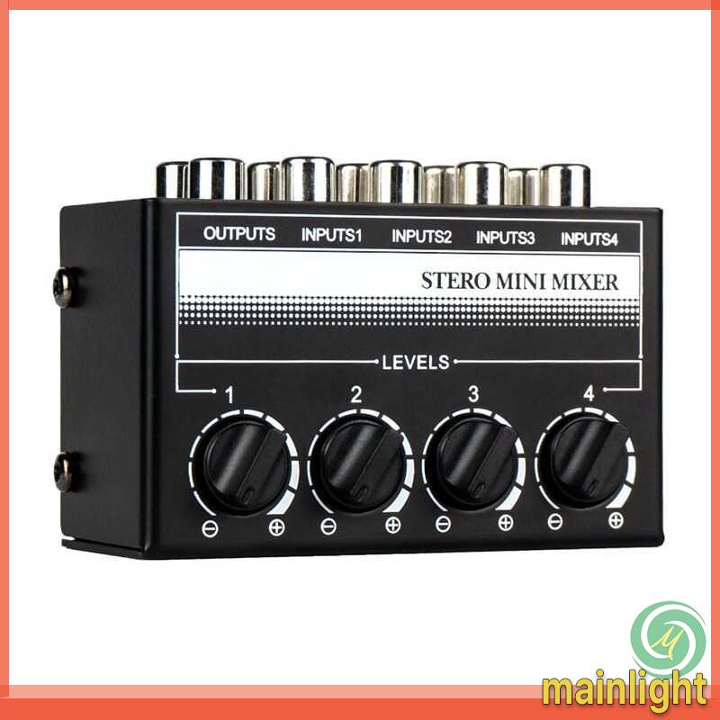 Mixer Mini 4 Channel Professional Ultra-Compact Amplifier  CX400