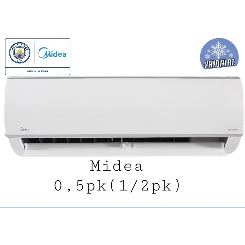 AC Midea 0,5pk 1/2pk