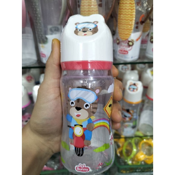 Botol Susu Wide Neck Karakter Lucu Berbadan Lebar/Bunny BPA Free 250 Ml /125 Ml ADW 3003/1503