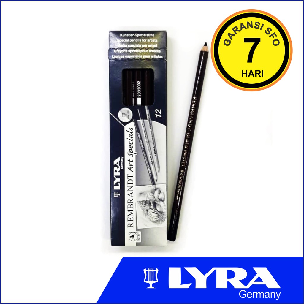 

Rembrandt Black Pastel Lyra - Carbon Chalk Black