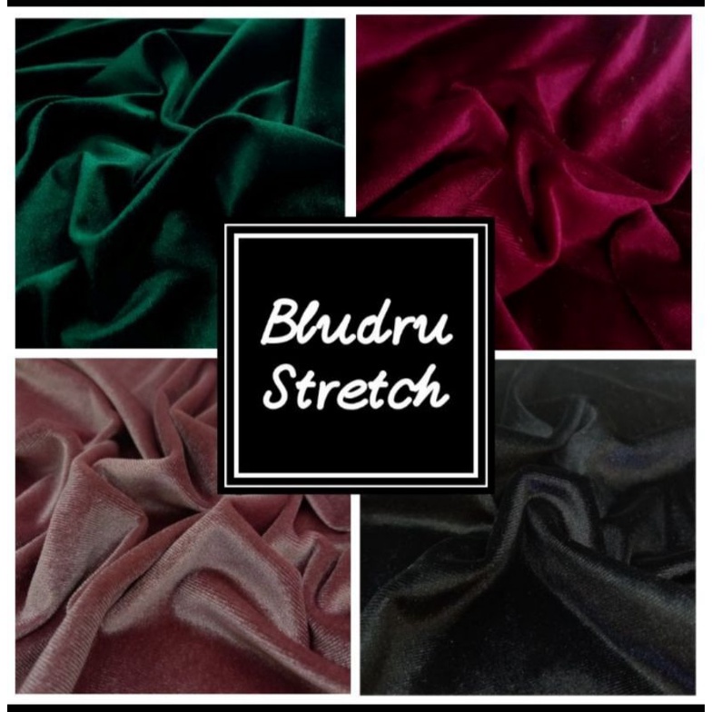Bahan/kain Bludru Velvet harga per 0,5meter