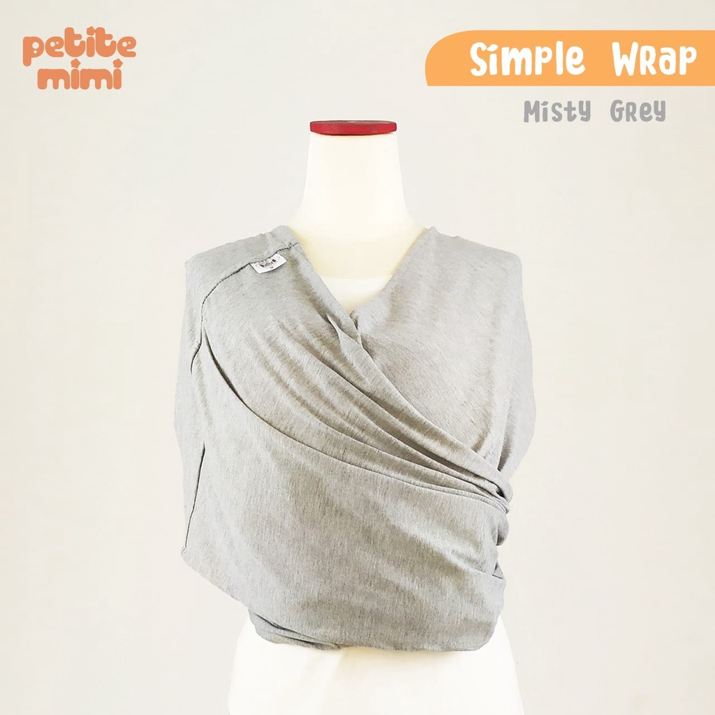 Petite Mimi Simple Wrap Gendongan Polos