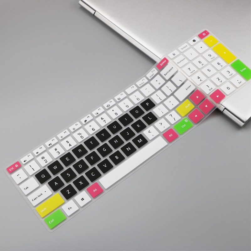 For  15.6 Inch Xiaomi Ruby TM1709 MX110 Soft Ultra-thin Silicone Laptop Keyboard Cover Protector