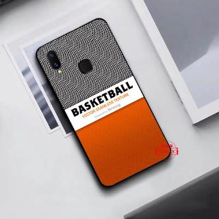Soft Case Gambar  Basketball Warna  Hitam  untuk Vivo  Y17 Y69 