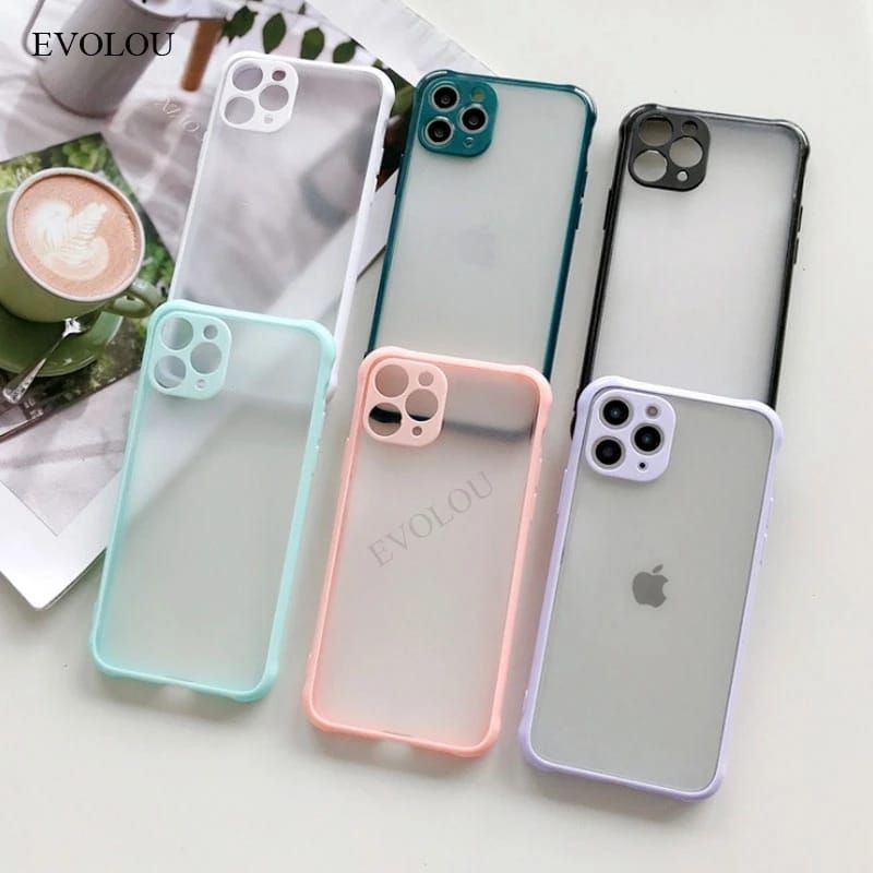 Case Candy Bumper VIVO V20/Y12/Y15/Y17/Y20/Y20A/Y20i/Y20S/Y30/Y50/Y51 2020/Y53S/Y91/Y91C/Y95/Y1S/X60/X60 PRO CHINA