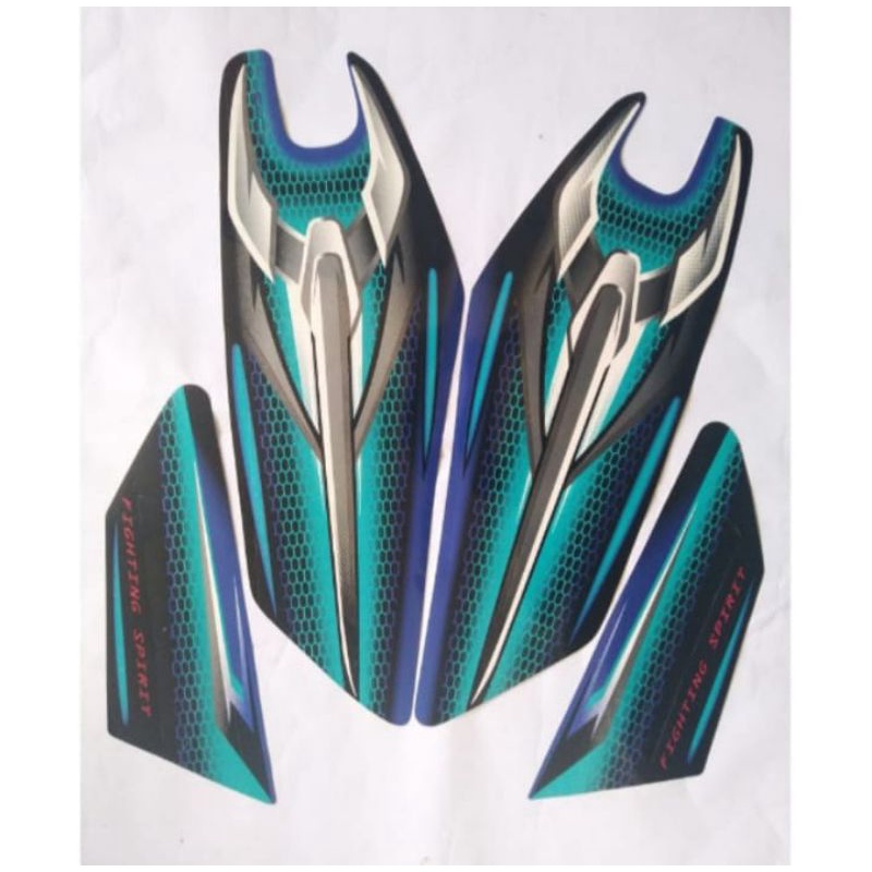 Striping Stiker list Body Yamaha RX-KING 2007 Hijau//Striping List Body Yamaha RX-KING th 2007 Hijau