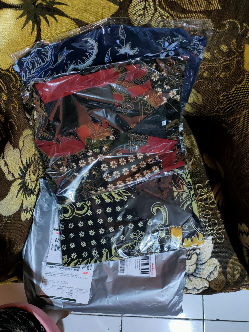 Proboseto Kuning Kemeja Batik Pria Full Furing Bahan Katun Cabut Primisima