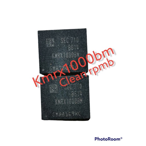 Emmc bga 221 clean rpmb KMRX1 KMRX1000BM GARANSI CEK BOX