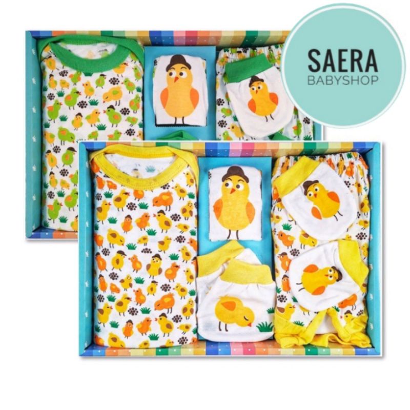 GIFT SET BABY MURAH - KADO LAHIRAN - PARCEL BAYI - KUNING