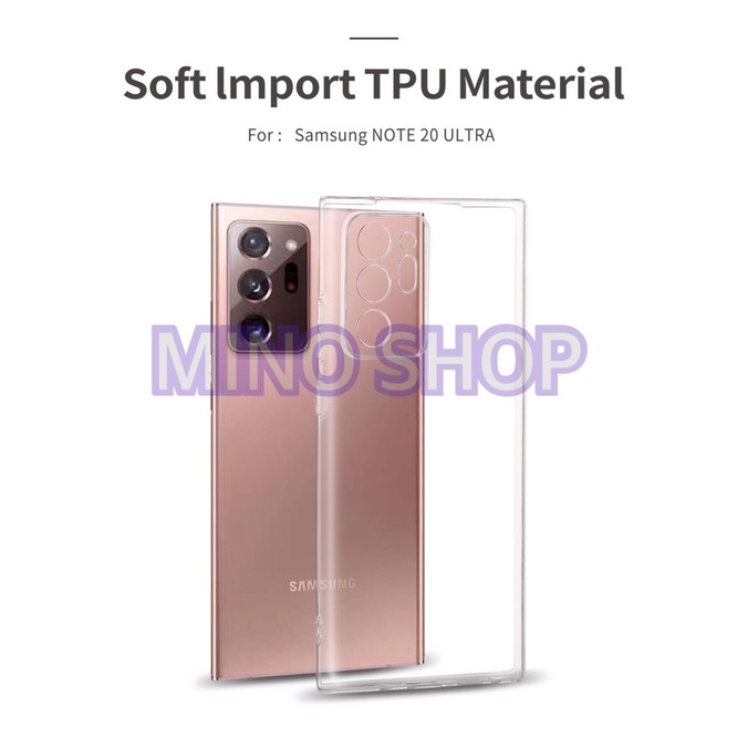 SOFTCASE TRANSPARAN SAMSUNG NOTE 20 ULTRA PREMIUM CLEAR SOFT CASE