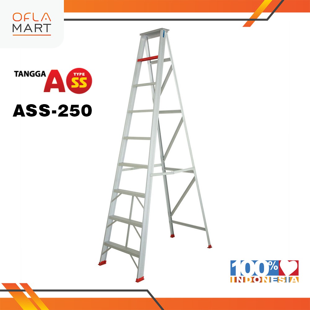 TANGGA ALUMINIUM ALCA A SS 250