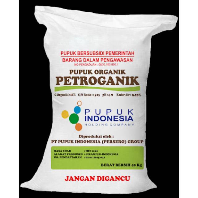 Petroganik/ pupuk organik repacking