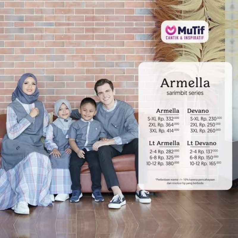 [COD] PROMO MUTIF ARMELLA, MUTIFMAN DEVANO - SARIMBIT KELUARGA MUTIF  || ORIGINAL || Sarimbit Mutif 