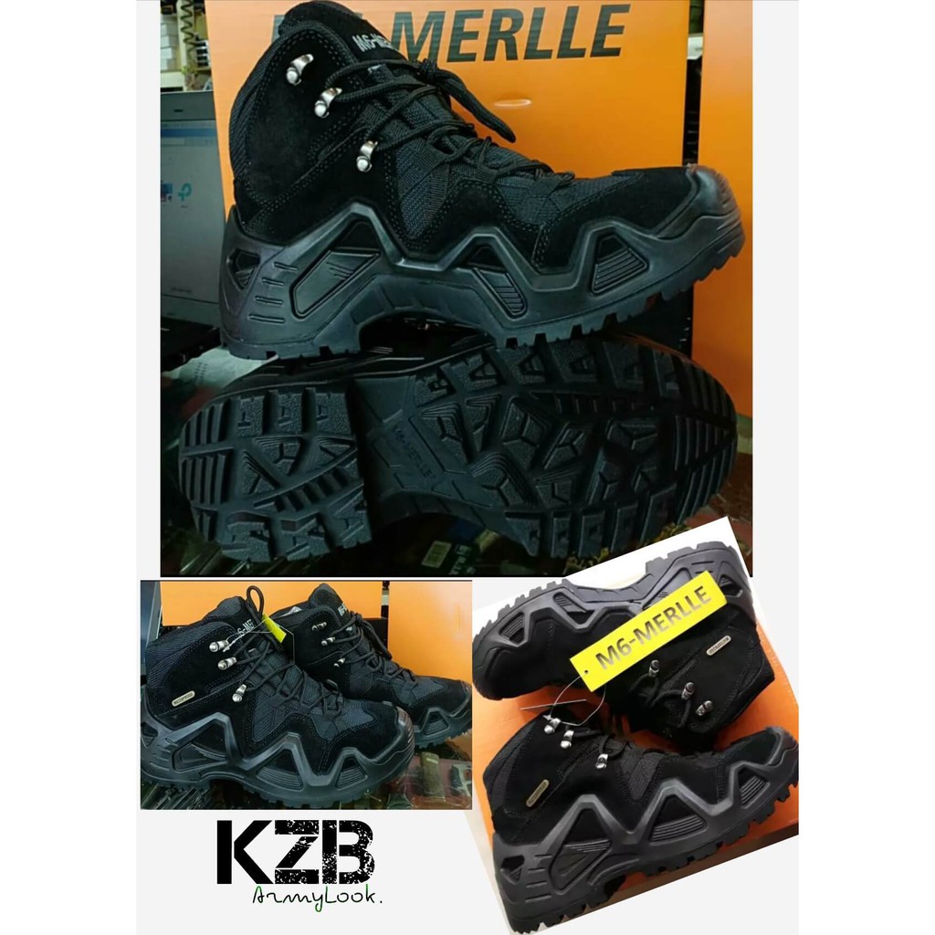 Tactical Shoes M6 MERLLE Original - Hitam