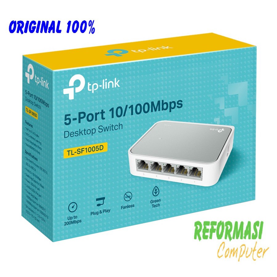 Switch Hub TP Link 5 Port TL-SF1005D