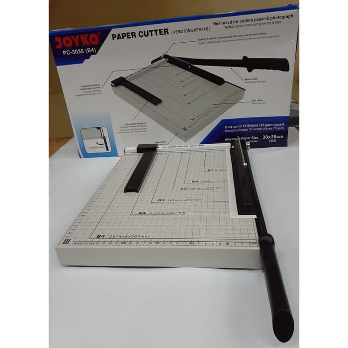 

ALAT POTONG KERTAS JOYKO PC-3038 (B4)| PAPER CUTTER | ATK