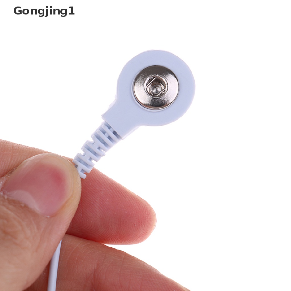 Gongjing1 Kabel Elektroda 2 Arah Dengan Jack Dc 3.5Mm