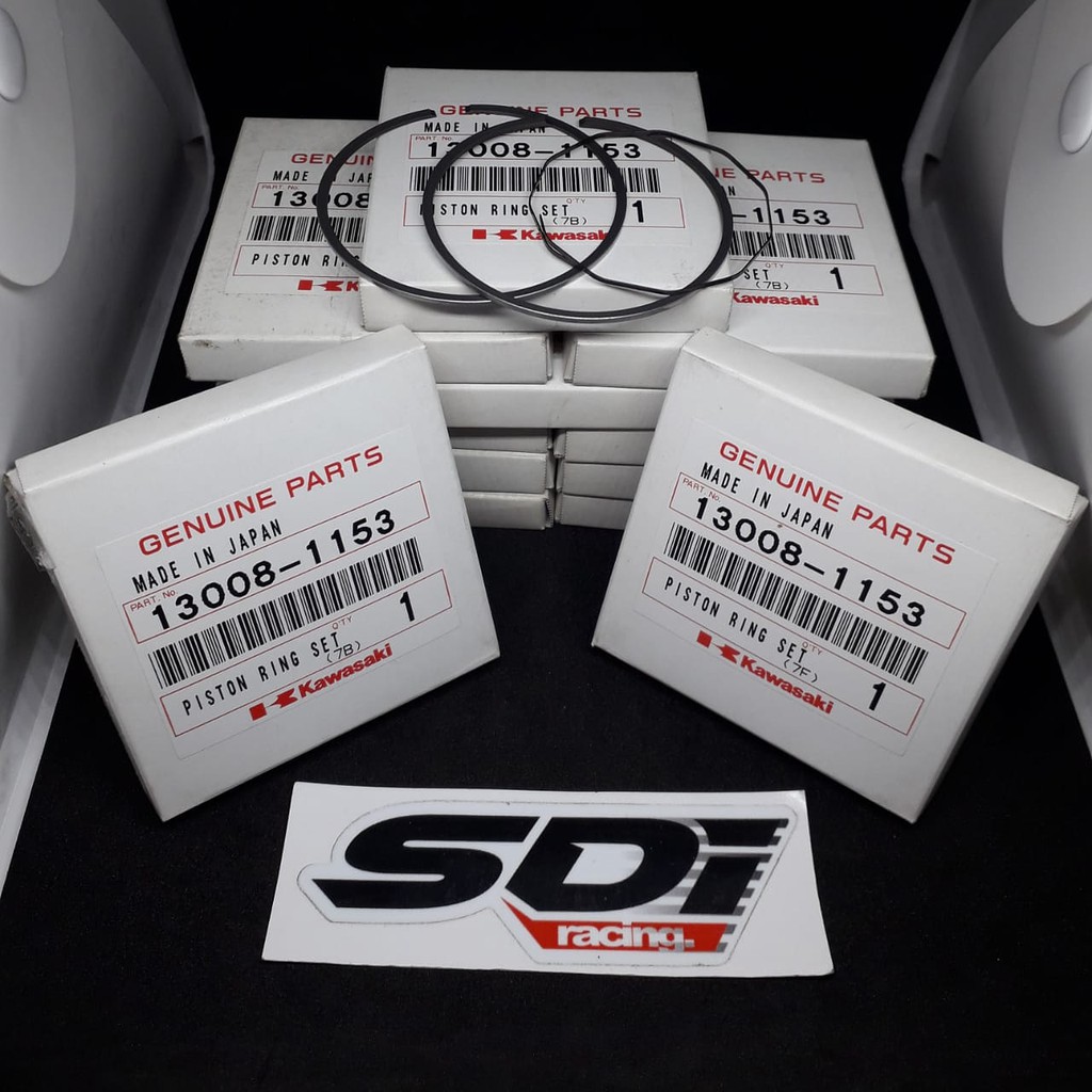 RING PISTON NINJA 150 R SS RR ORIGINAL