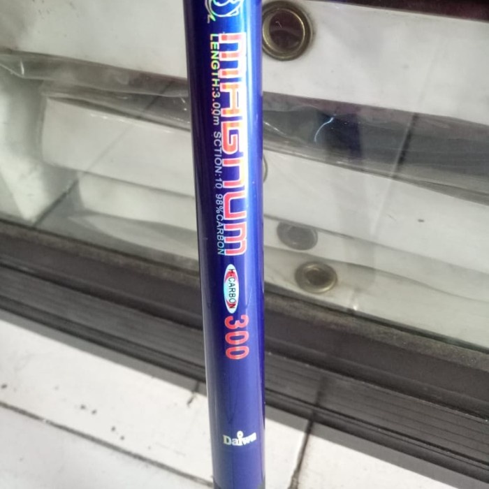 Joran Tegek Daiwa Magnum Panjang 3 Meter Bahan Carbon Ruas Pendek