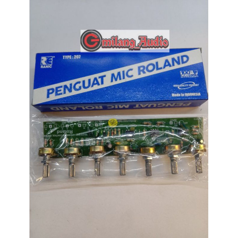 Kit Mixer Roland 7potensio