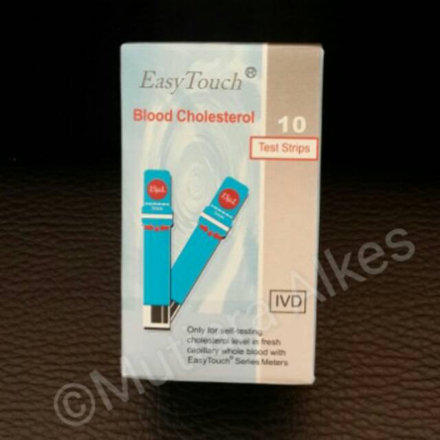 (MUTIARA ALKES) Strip Easy Touch Kolesterol - Cholesterol