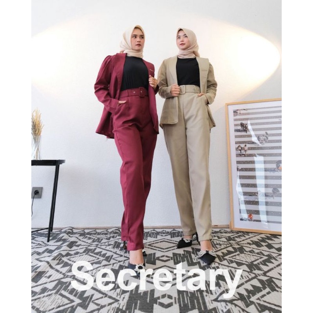SETELAN KANTOR || SETELAN CELANA || By MISSKAMI HIJAB || SETELAN CELANA MK