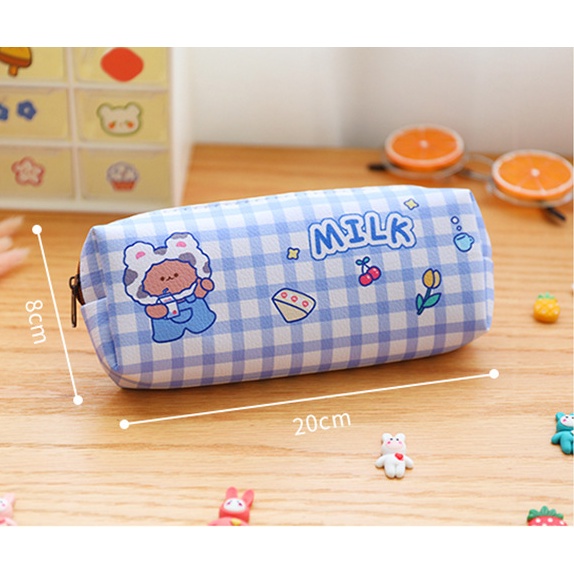 Tempat Pensil Besar Anti Air Tempat Pensil Aesthetic Pencil Case Kotak Pensil Lucu Tempat Pensil Anak