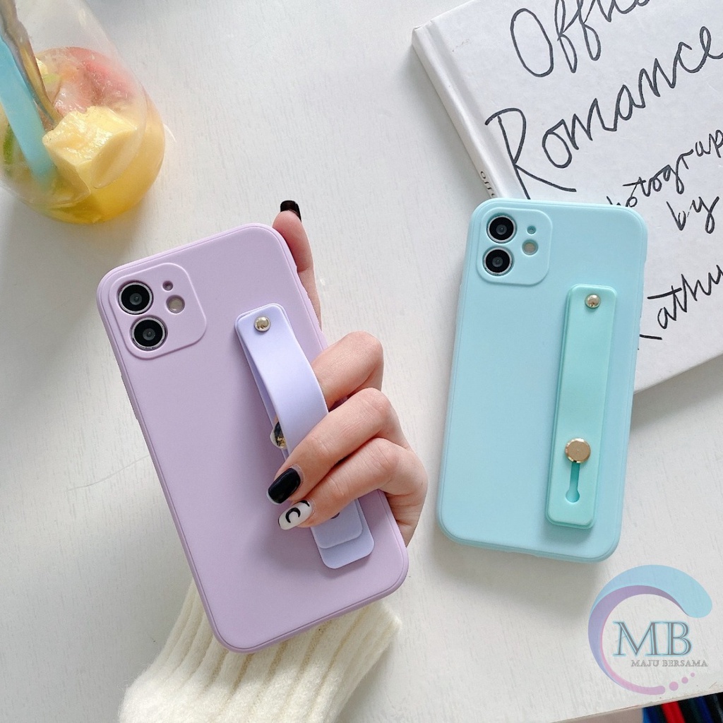 SOFTCASE MACARON HANDSTAND STANDING SAMSUNG A51 A52 A71 A72 A7 2018 A750 MB2748