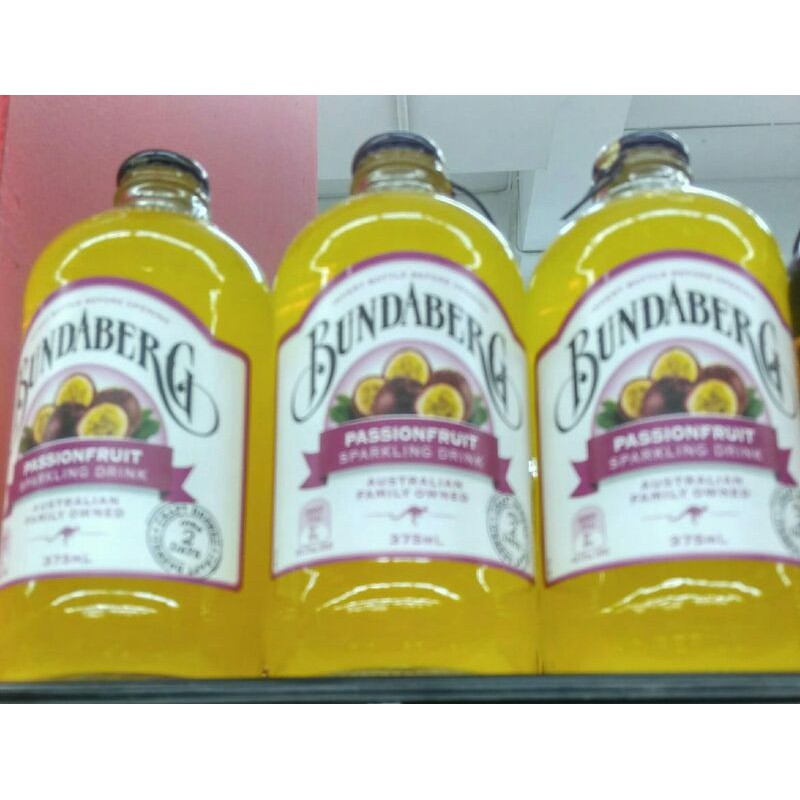 

BUNDABERG PASSIONFRUIT SPARKLING DRINK 375ML