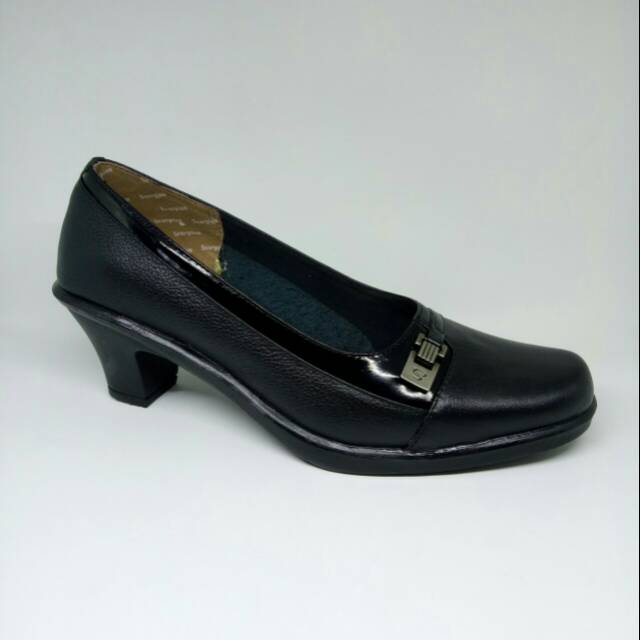 Sepatu Pantofel Wanita Kerja Kulit Scorpion 081778 Terlaris