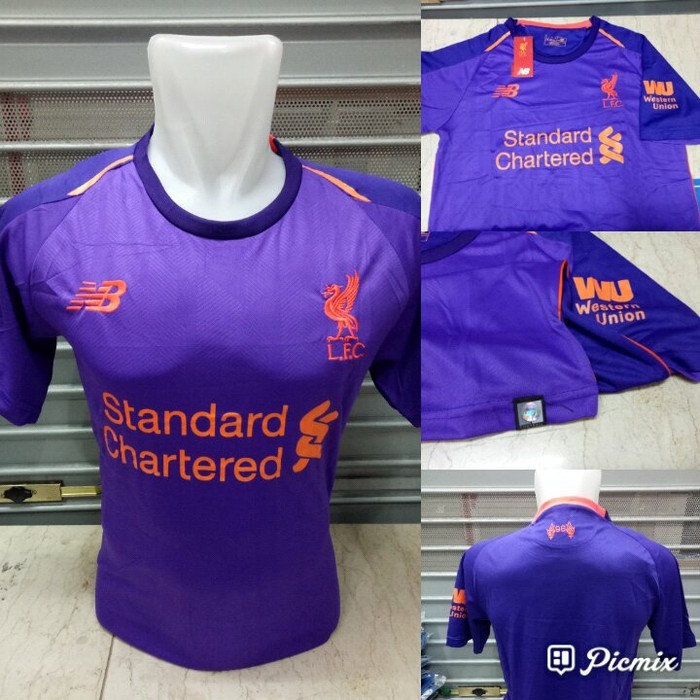 JERSEY BOLA LIVERPOOL_AWAY 2018/2019 GRADE ORI Import