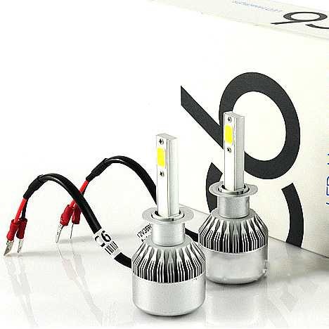 Best Seller ! Kaifuli Lampu Mobil Headlight LED H1 COB 2 PCS - C6