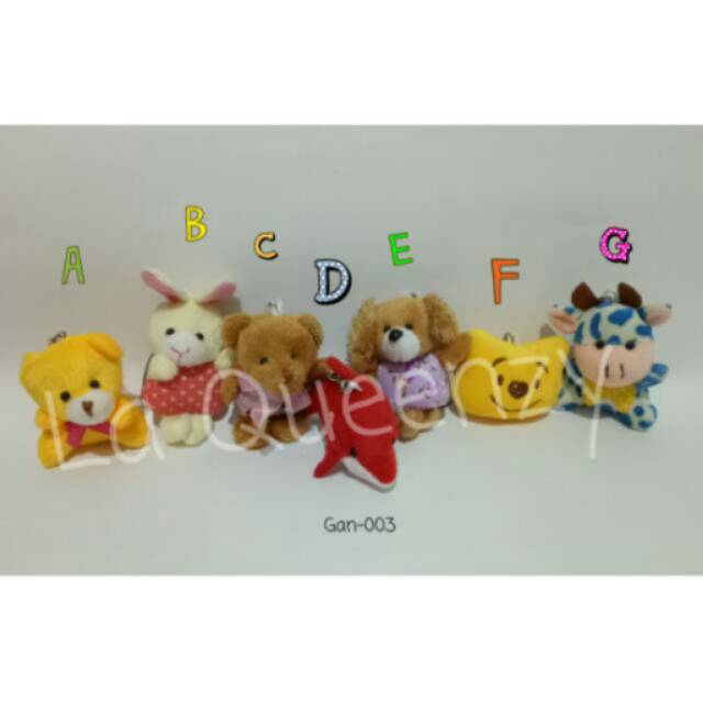 (LQ) Gantungan hp/tas (boneka)
