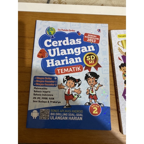 Jual Buku Cerdas Ulangan Harian Tematik Kelas 2 Shopee Indonesia